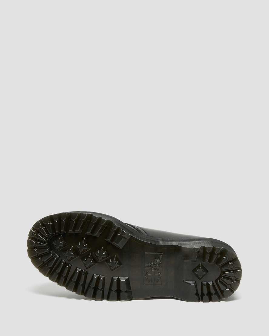 sorte dr martens 1461 smooth herre plateausko