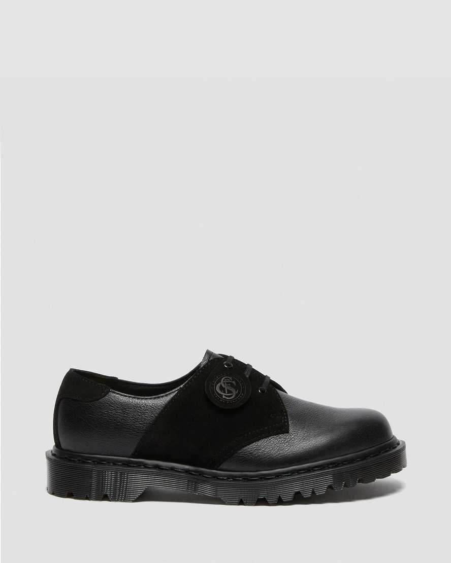 sorte dr martens 1461 herre sadelsko