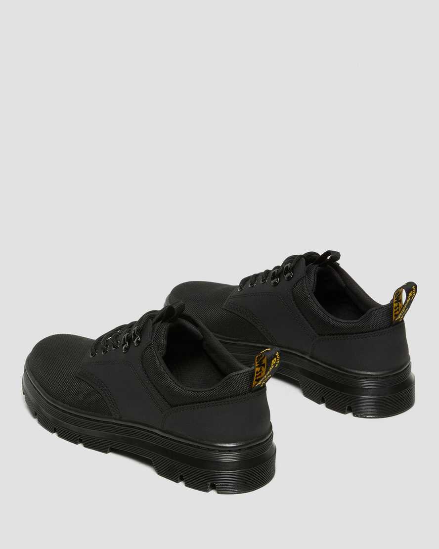 sorte dr martens reeder mono herre utility sko
