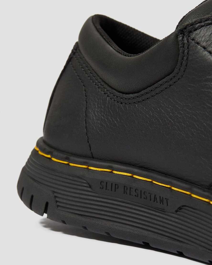 sorte dr martens maltby skridsikre herre arbejdssko