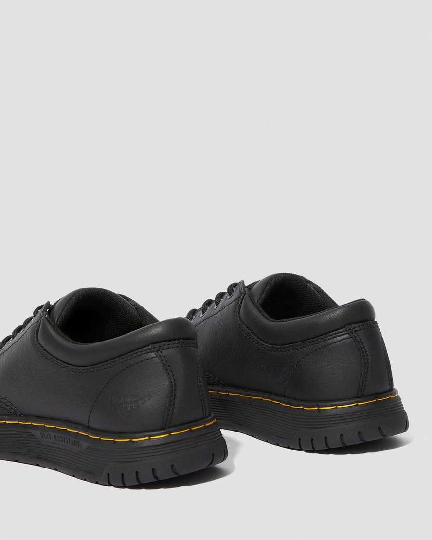 sorte dr martens maltby skridsikre herre arbejdssko