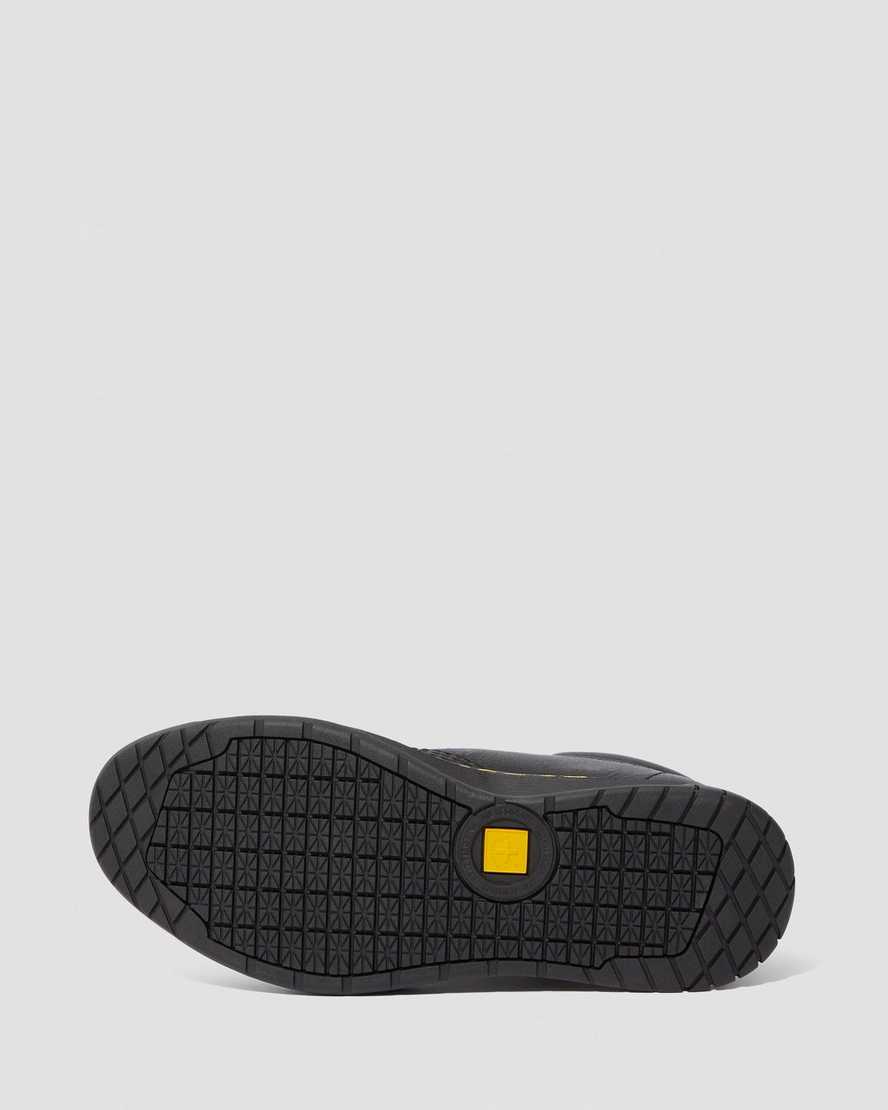 sorte dr martens maltby skridsikre herre arbejdssko