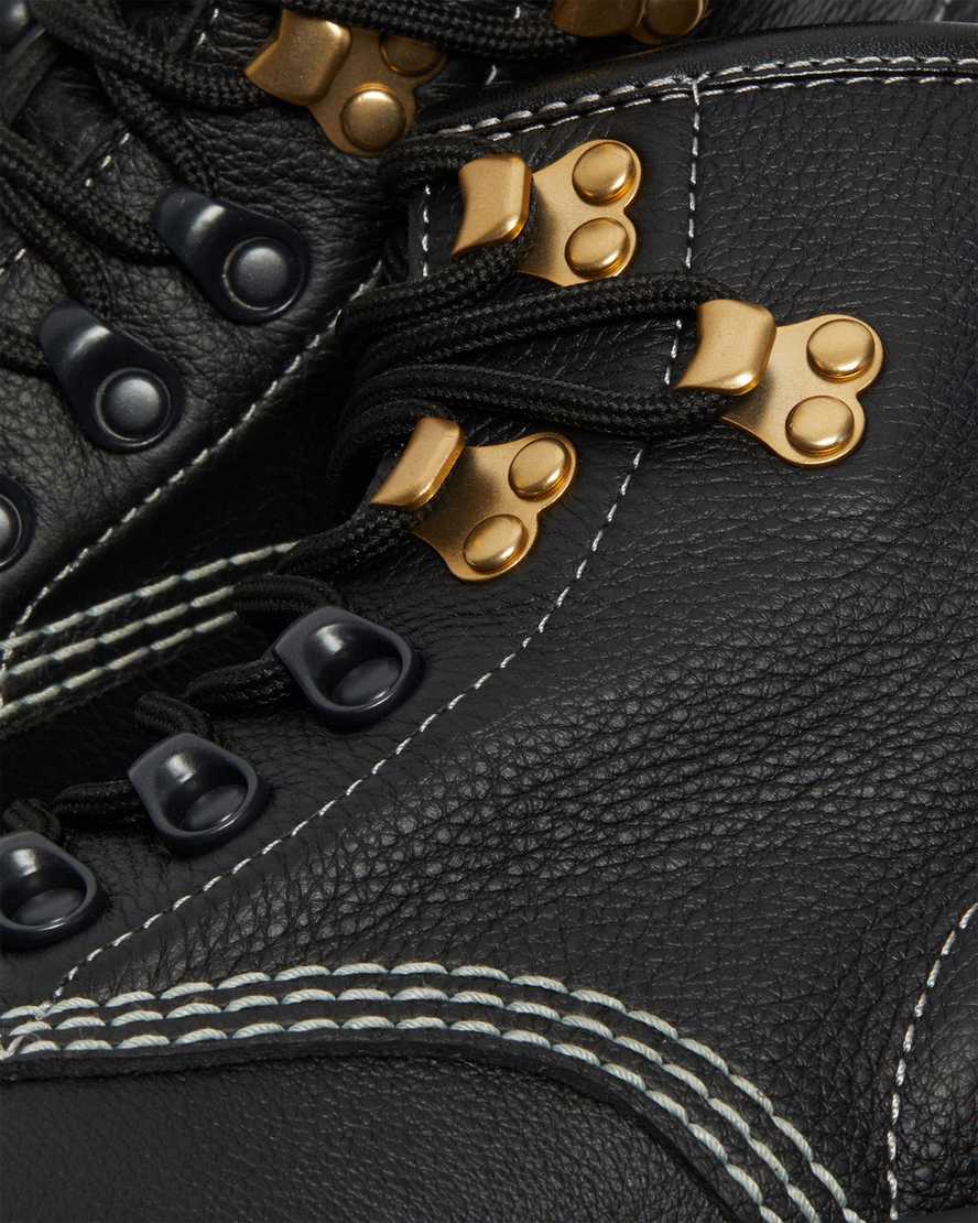 sorte dr martens 101 hardware virginia dame ankelstøvler