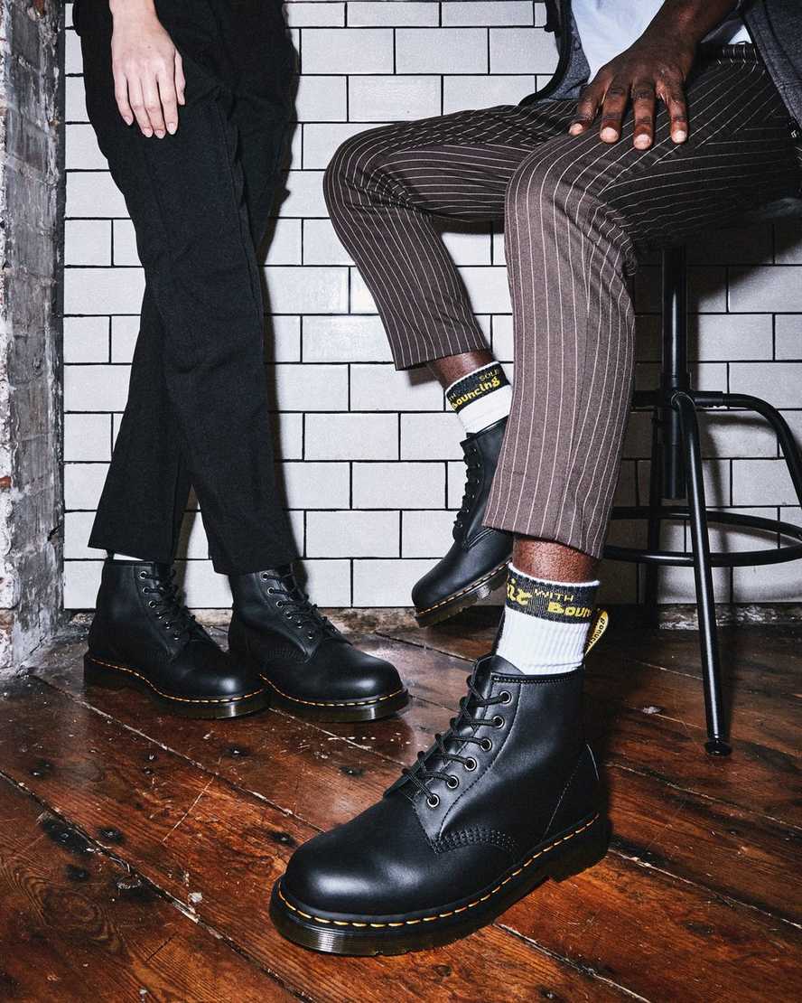 sorte dr martens 101 dame ankelstøvler