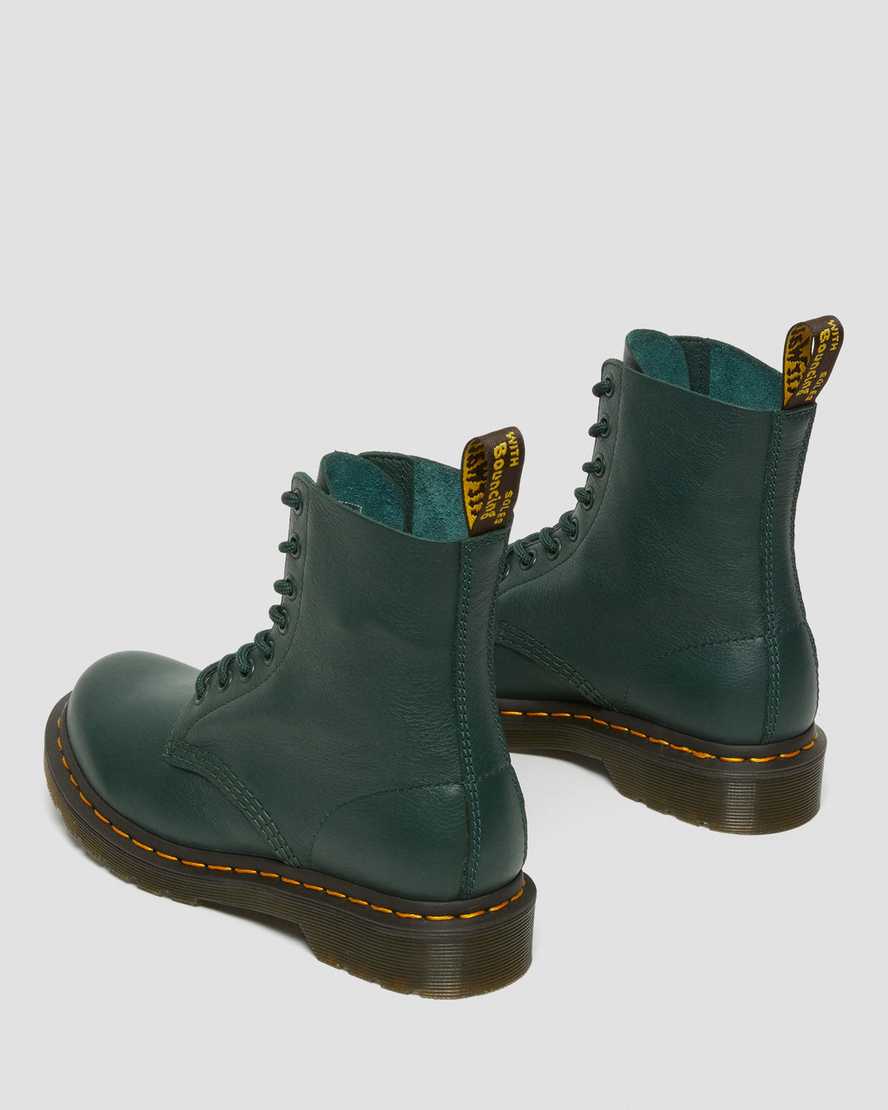 grønne dr martens 1460 pascal virginia dame casual støvler