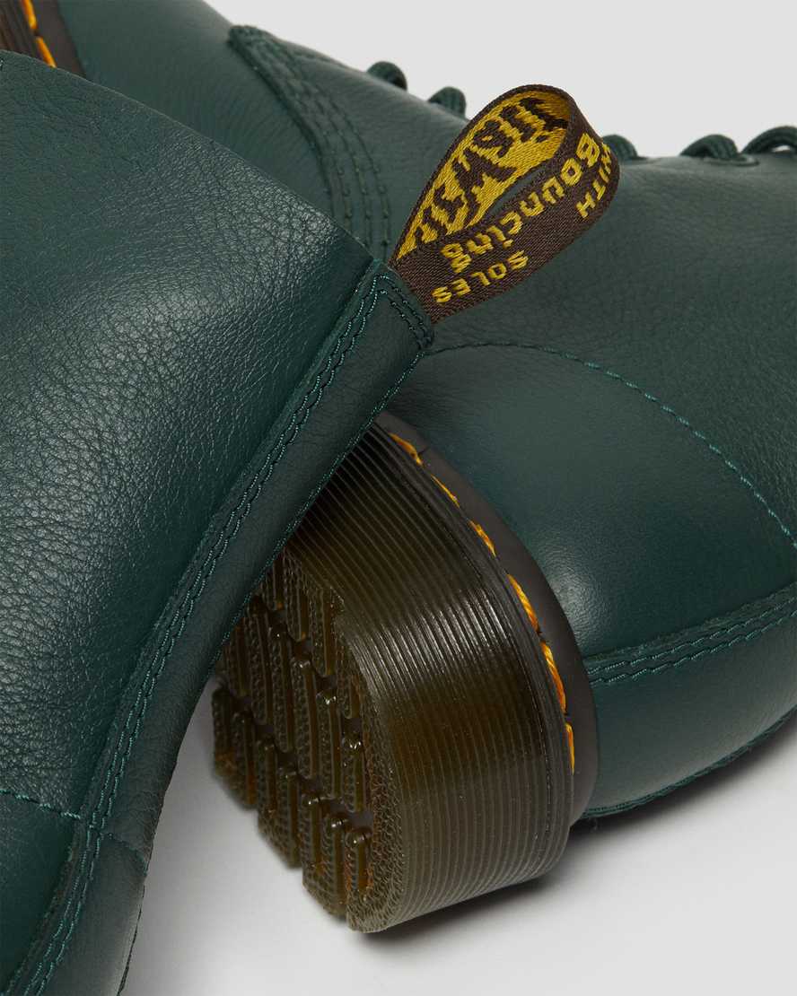 grønne dr martens 1460 pascal virginia dame casual støvler