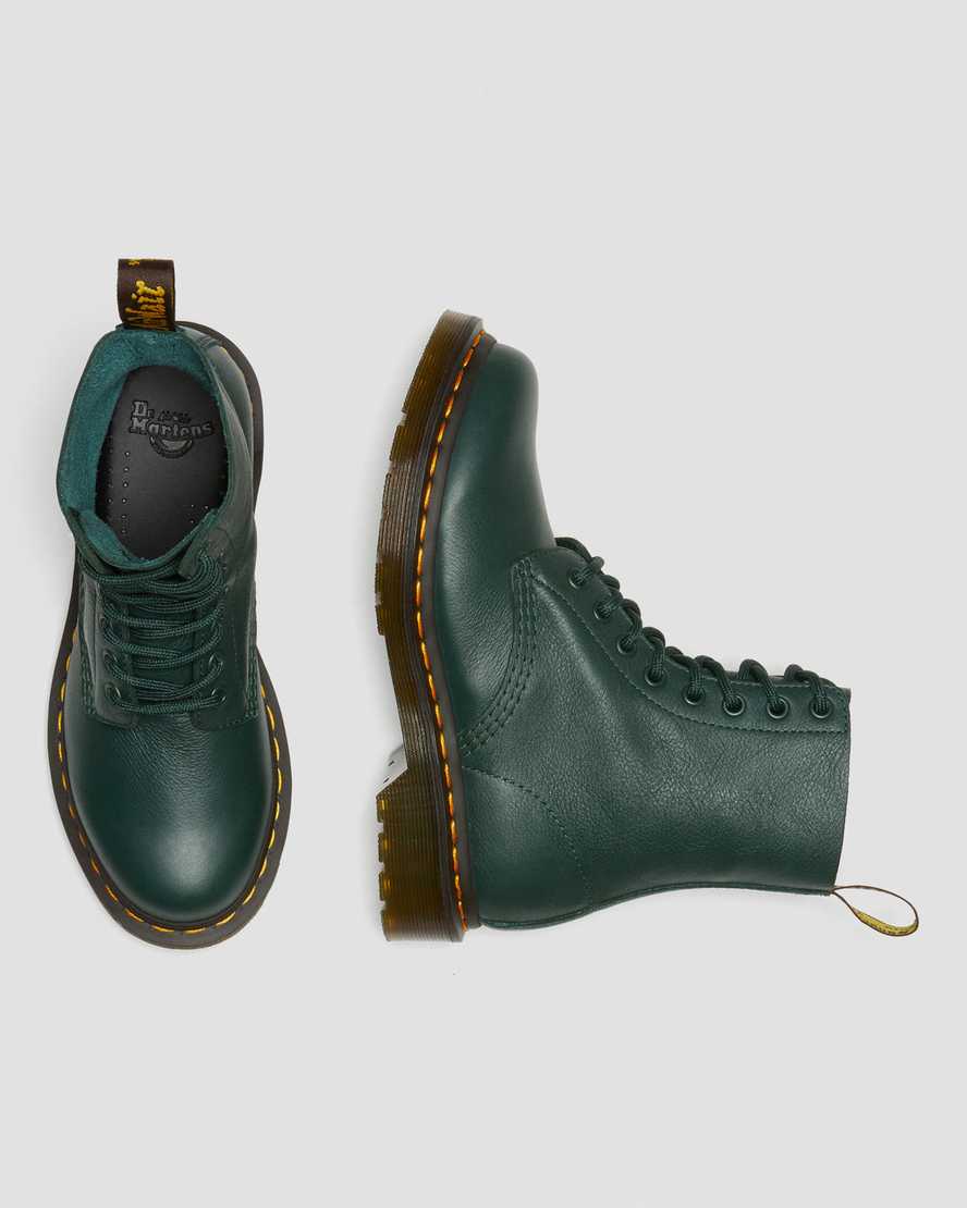 grønne dr martens 1460 pascal virginia dame casual støvler