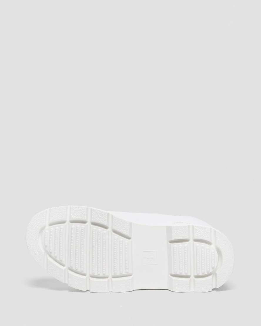 hvide dr martens combs poly dame casual støvler