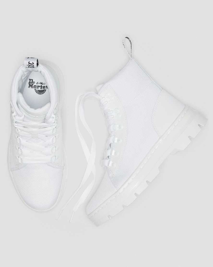 hvide dr martens combs poly dame casual støvler