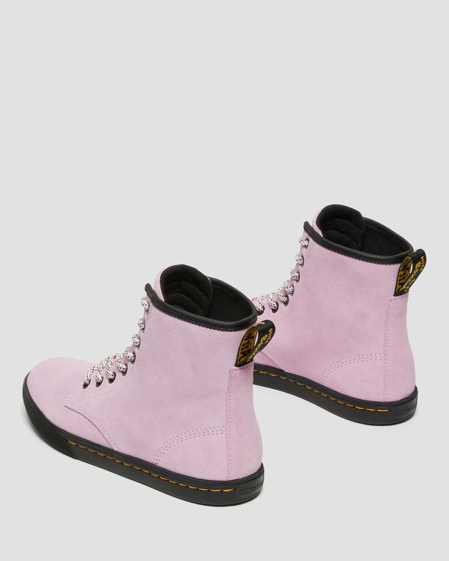 dr. martens sheridan damestøvler i lyserød