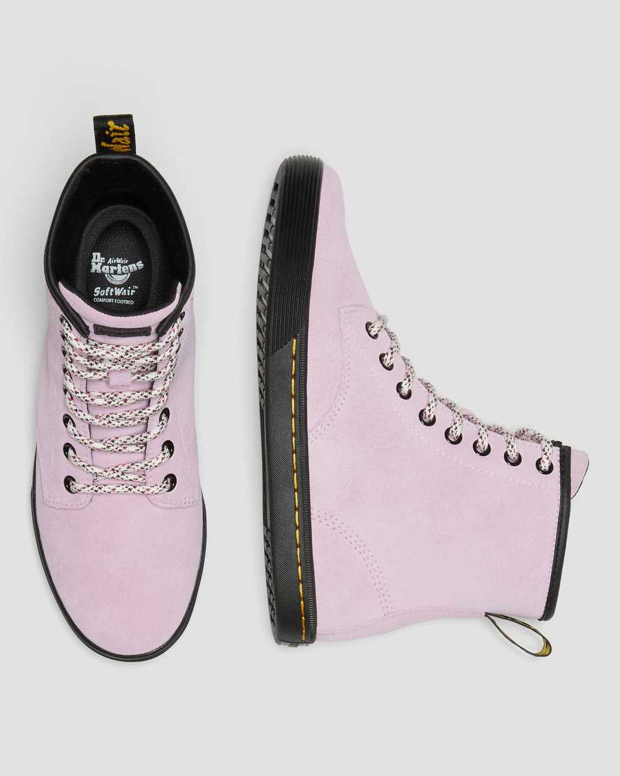 dr. martens sheridan damestøvler i lyserød