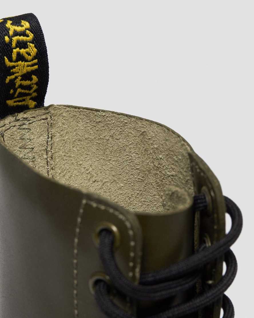 dr. martens 1460 pascal wanama dame casual støvler olivengrøn