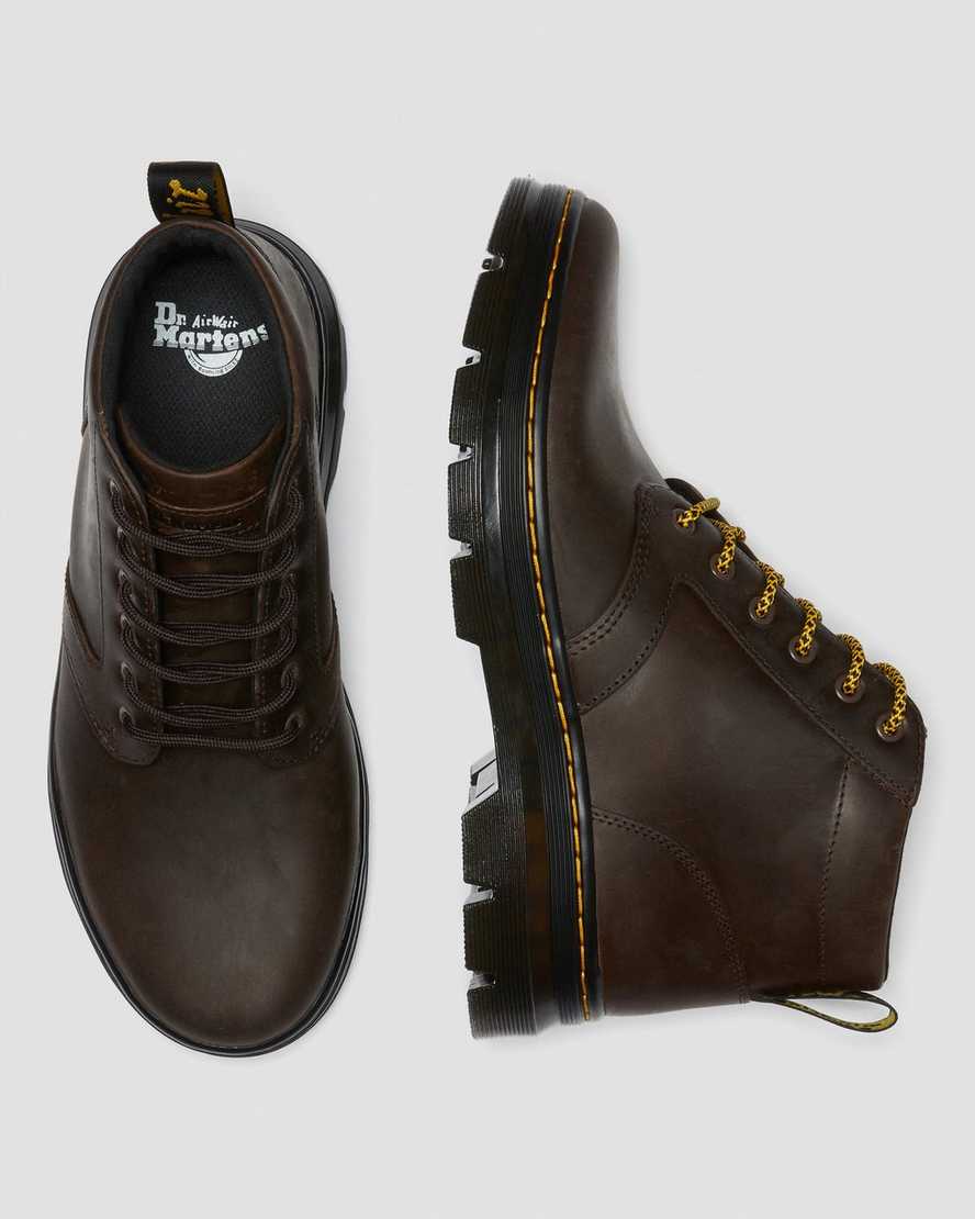 brune dr martens bonny damestøvler