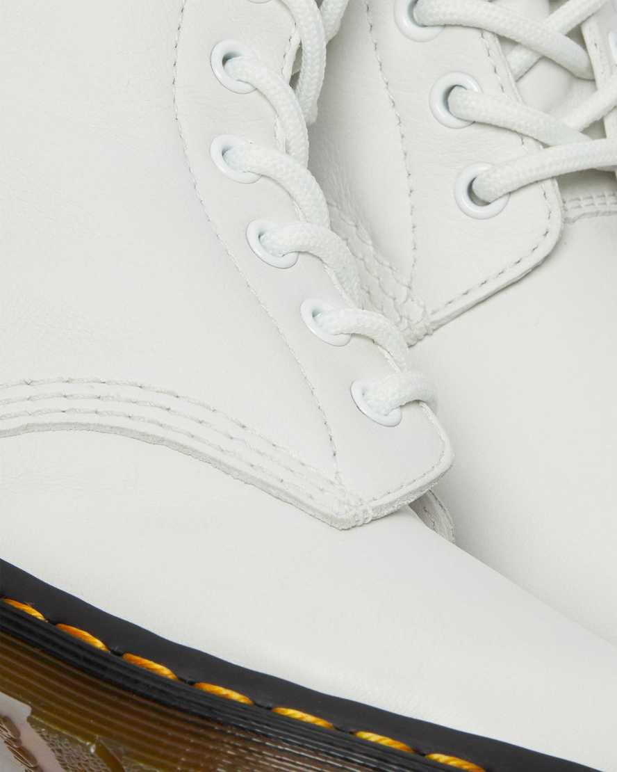 hvide dr martens 1460 pascal virginia dame casual støvler