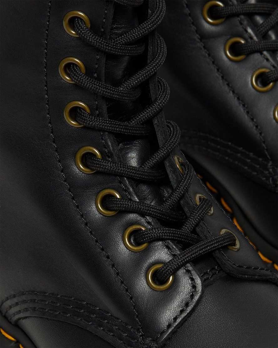 sorte dr martens 1460 pascal wanama dame casual støvler