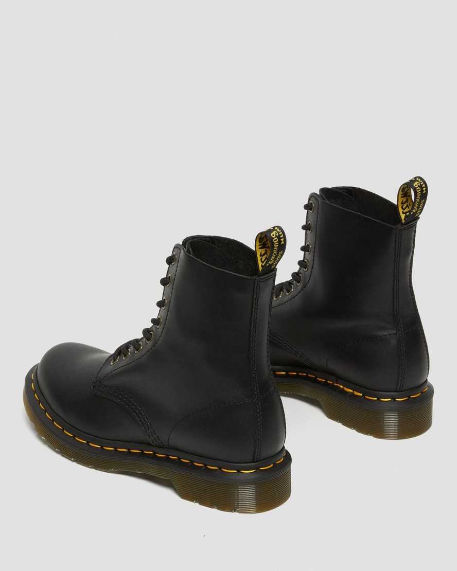 sorte dr martens 1460 pascal wanama dame casual støvler