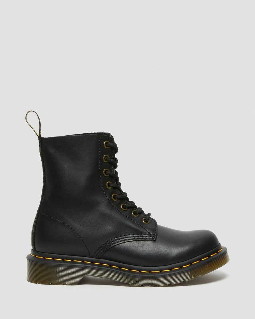 sorte dr martens 1460 pascal wanama dame casual støvler
