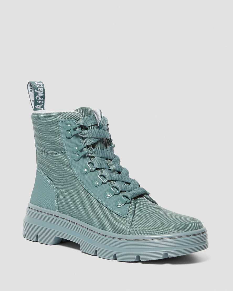 turkis dr martens combs poly dame casual støvler