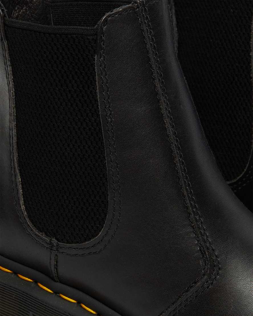 sorte dr martens cadence chelsea støvler med hæle til dame
