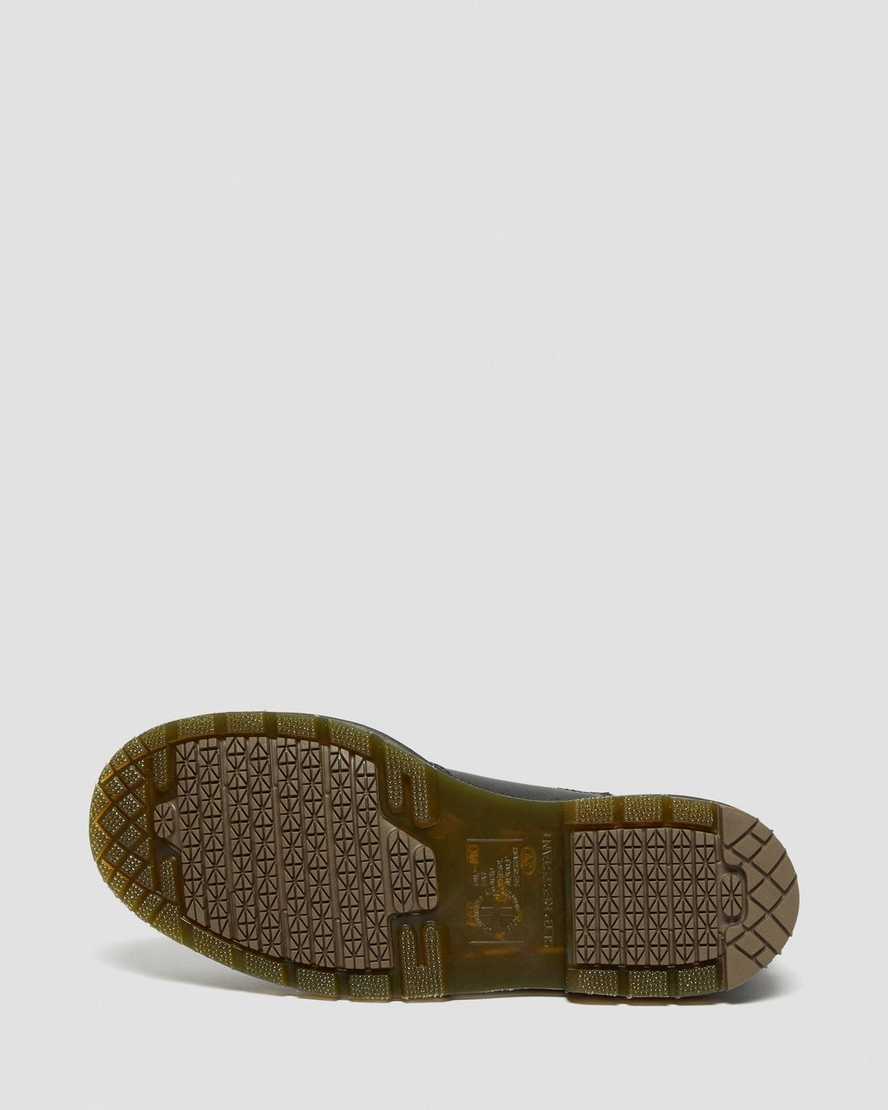 sorte dr martens 2976 skridsikre chelsea støvler til dame