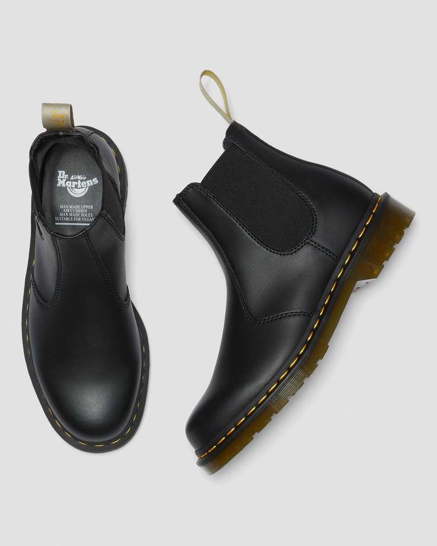 sorte dr martens 2976 felix chelsea støvler til dame