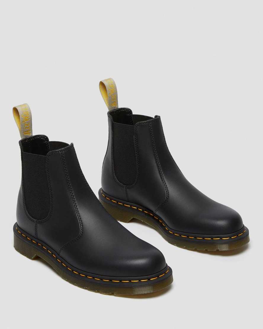 sorte dr martens 2976 felix chelsea støvler til dame