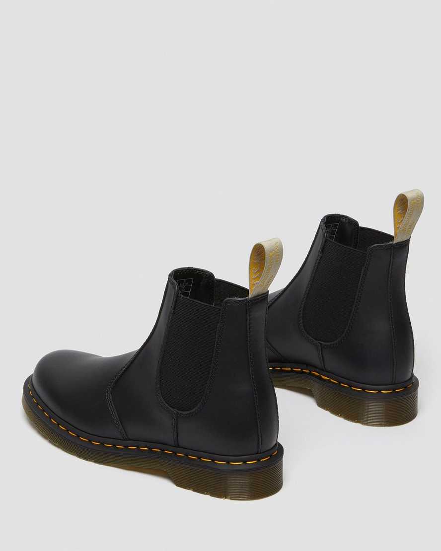sorte dr martens 2976 felix chelsea støvler til dame