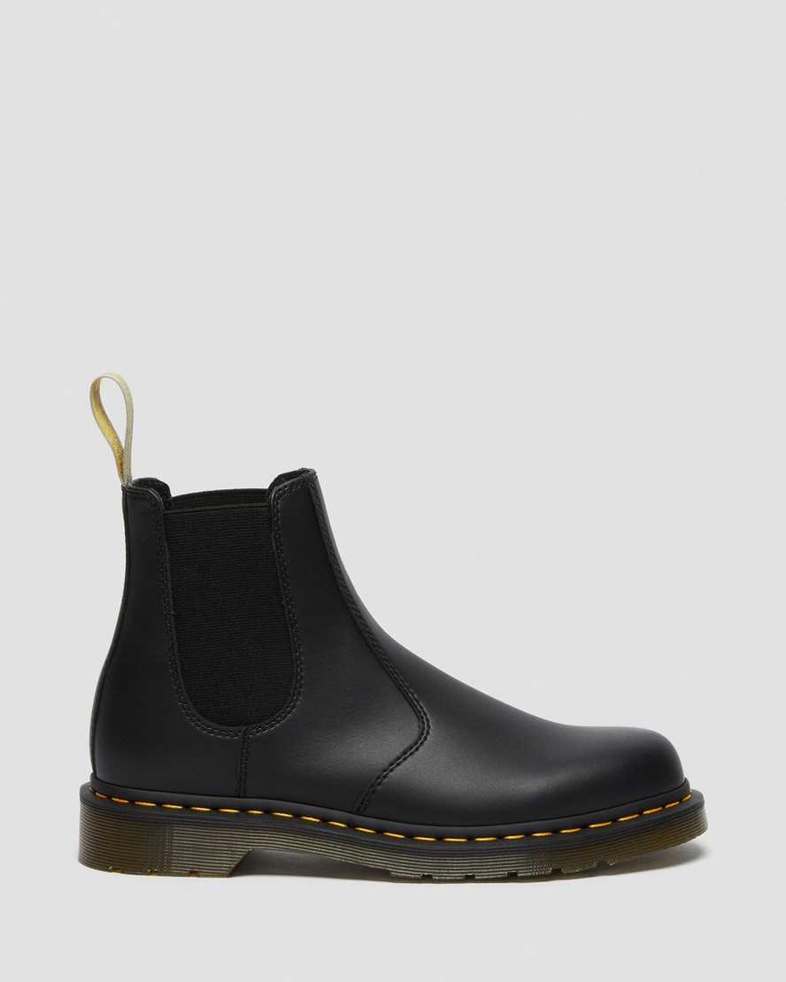 sorte dr martens 2976 felix chelsea støvler til dame