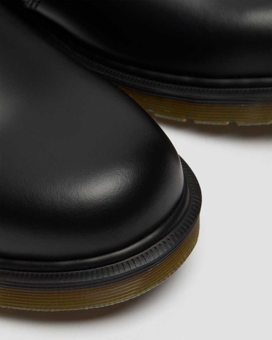 sorte dr martens 2976 smooth dame chelsea støvler