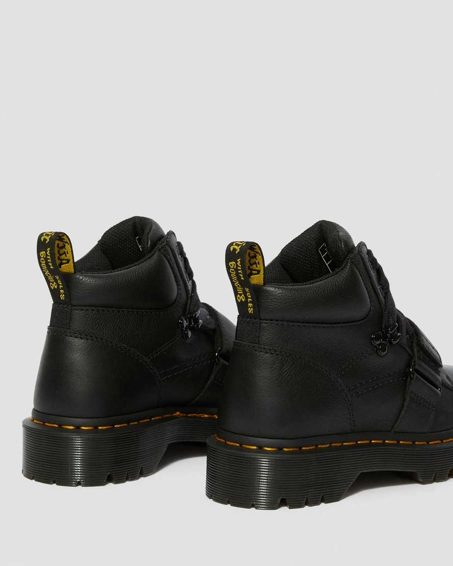 sorte dr martens zuma ii chunky støvler til dame