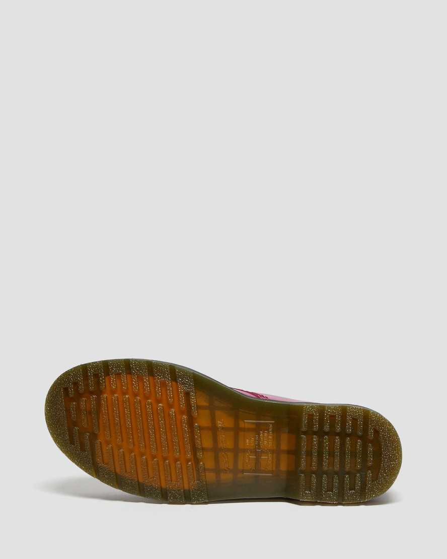 dr. martens 1460 smooth damestøvler med snørebånd lyserød