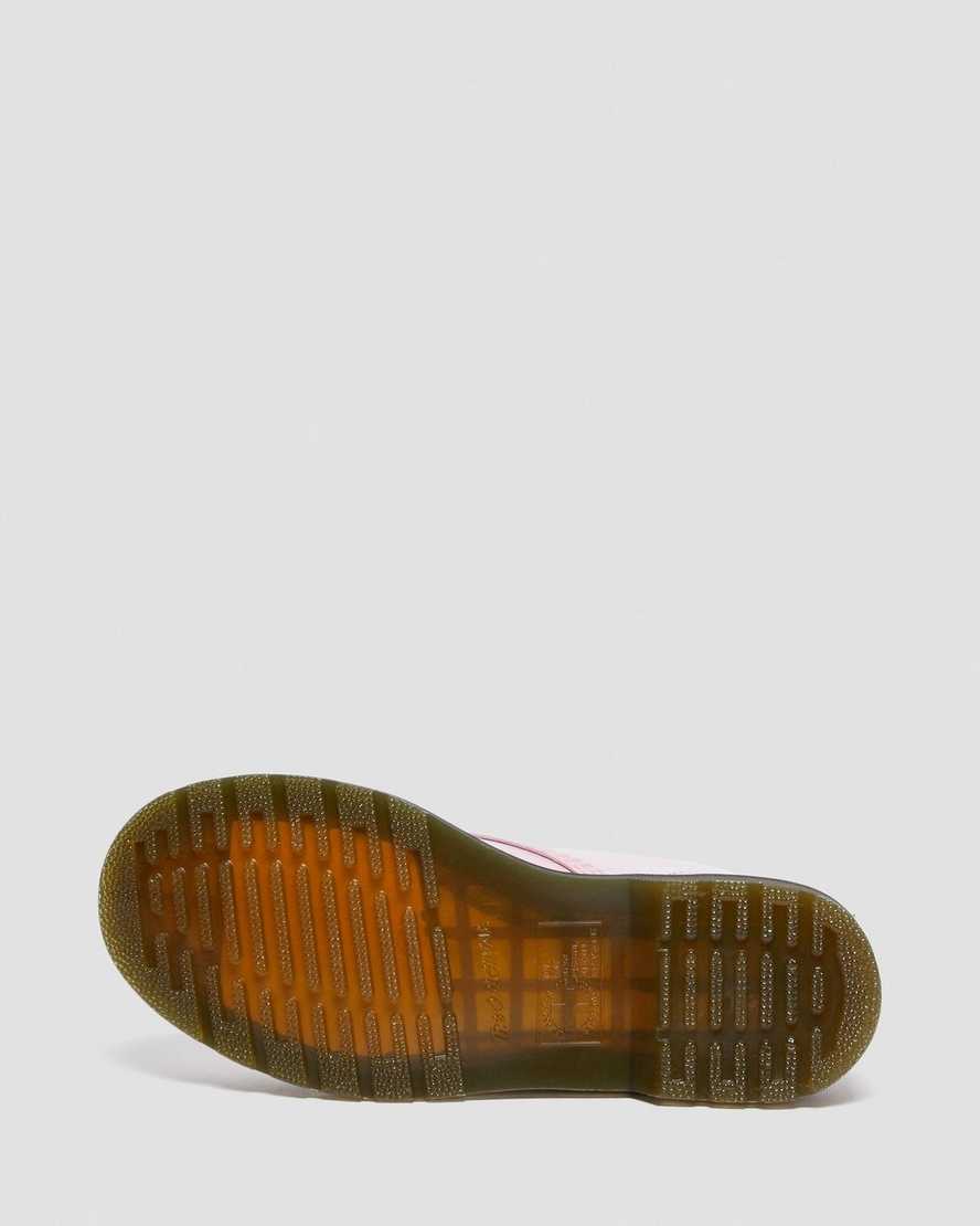 dr. martens 1460 patent damestøvler med snørebånd lyserøde