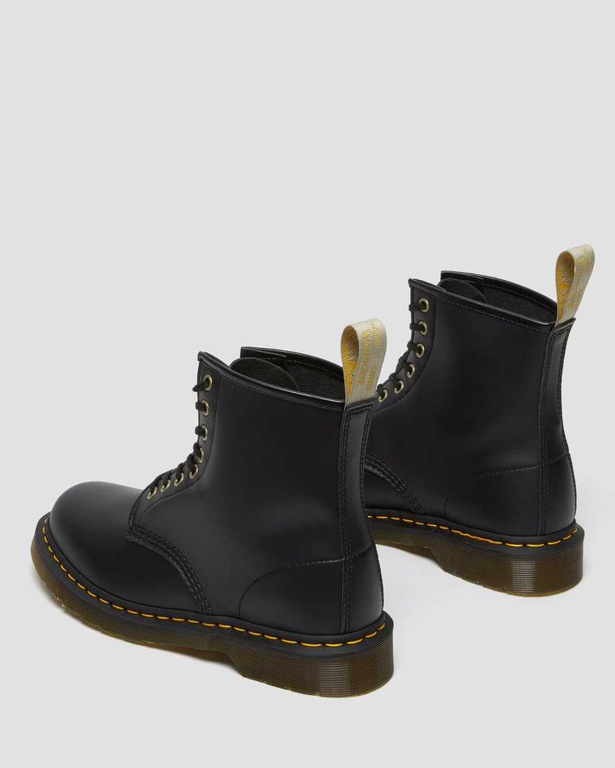 sorte dr martens 1460 felix damestøvler med snørebånd