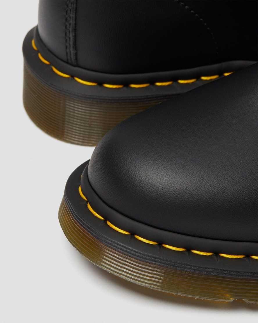 sorte dr martens 1460 felix damestøvler med snørebånd