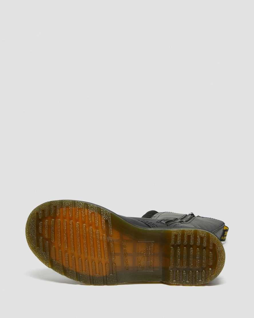 sorte dr martens 1914 vonda dame mellemhøje støvler