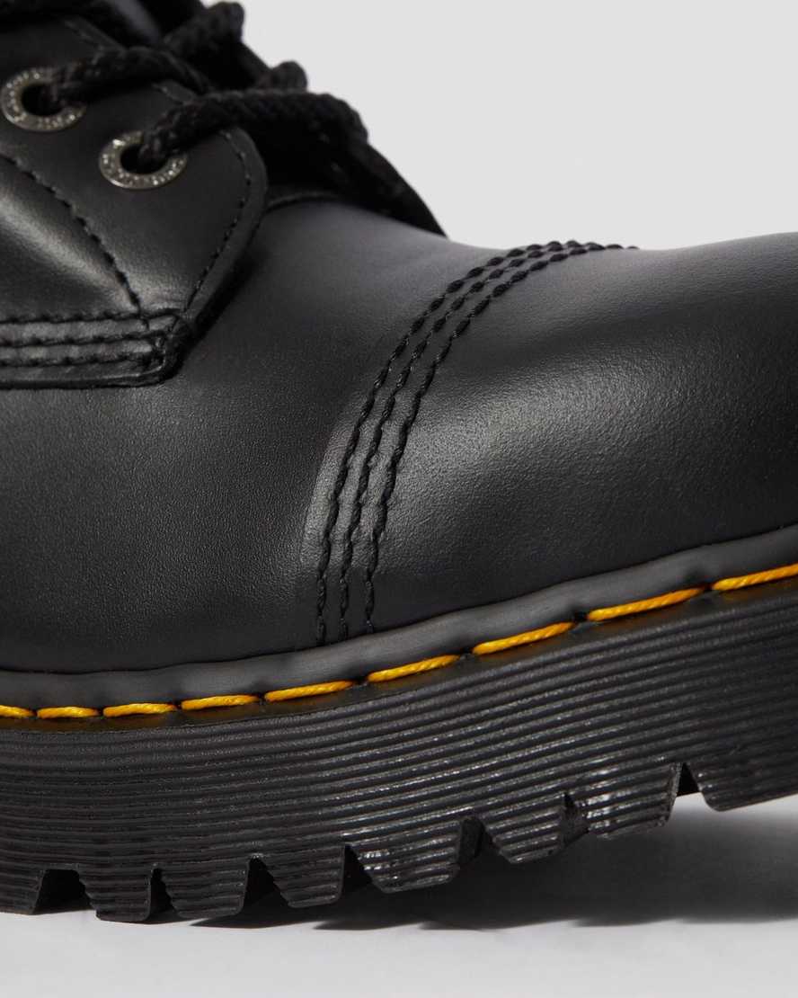 sorte dr martens 8761 bxb dame mellemlange lægstøvler
