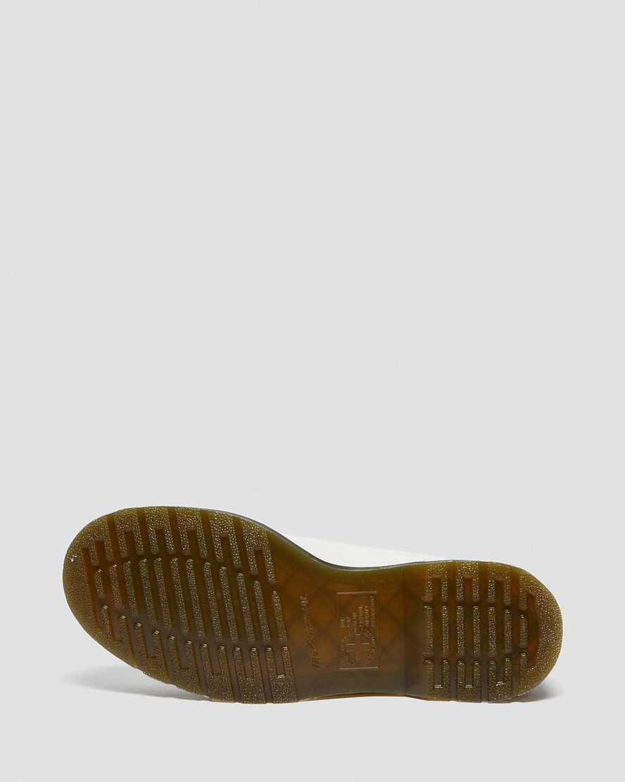 hvide dr. martens church smooth dame monkey støvler