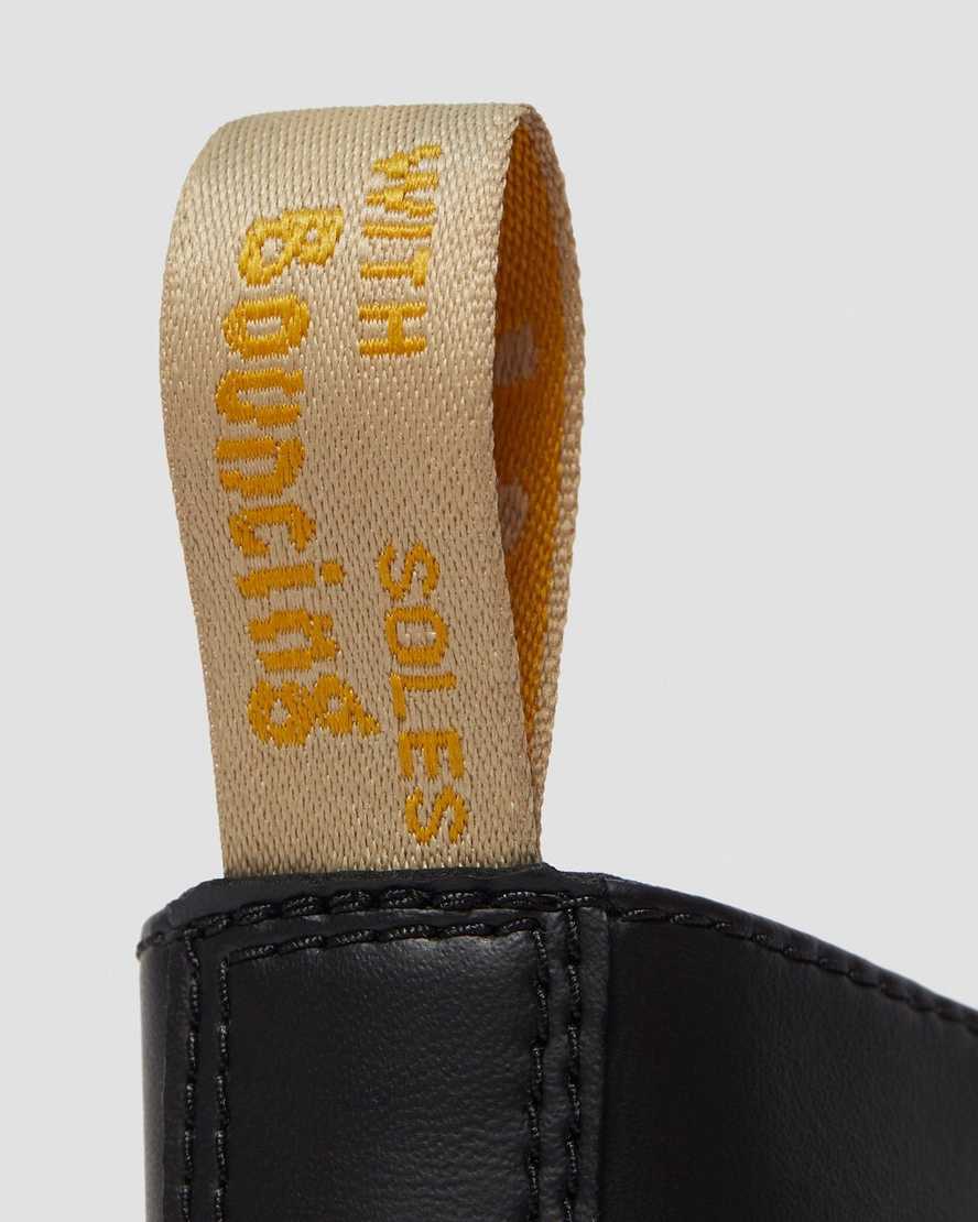 sorte dr martens jadon ii mono dame plateaustøvler