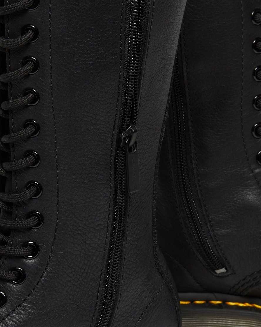 sorte dr martens 1b99 virginia dame høje støvler