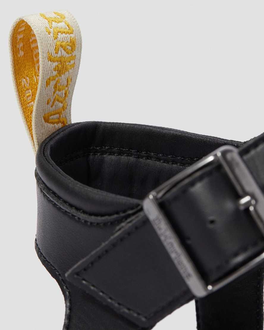 dr. martens blaire felix gladiator sandaler til kvinder i sort