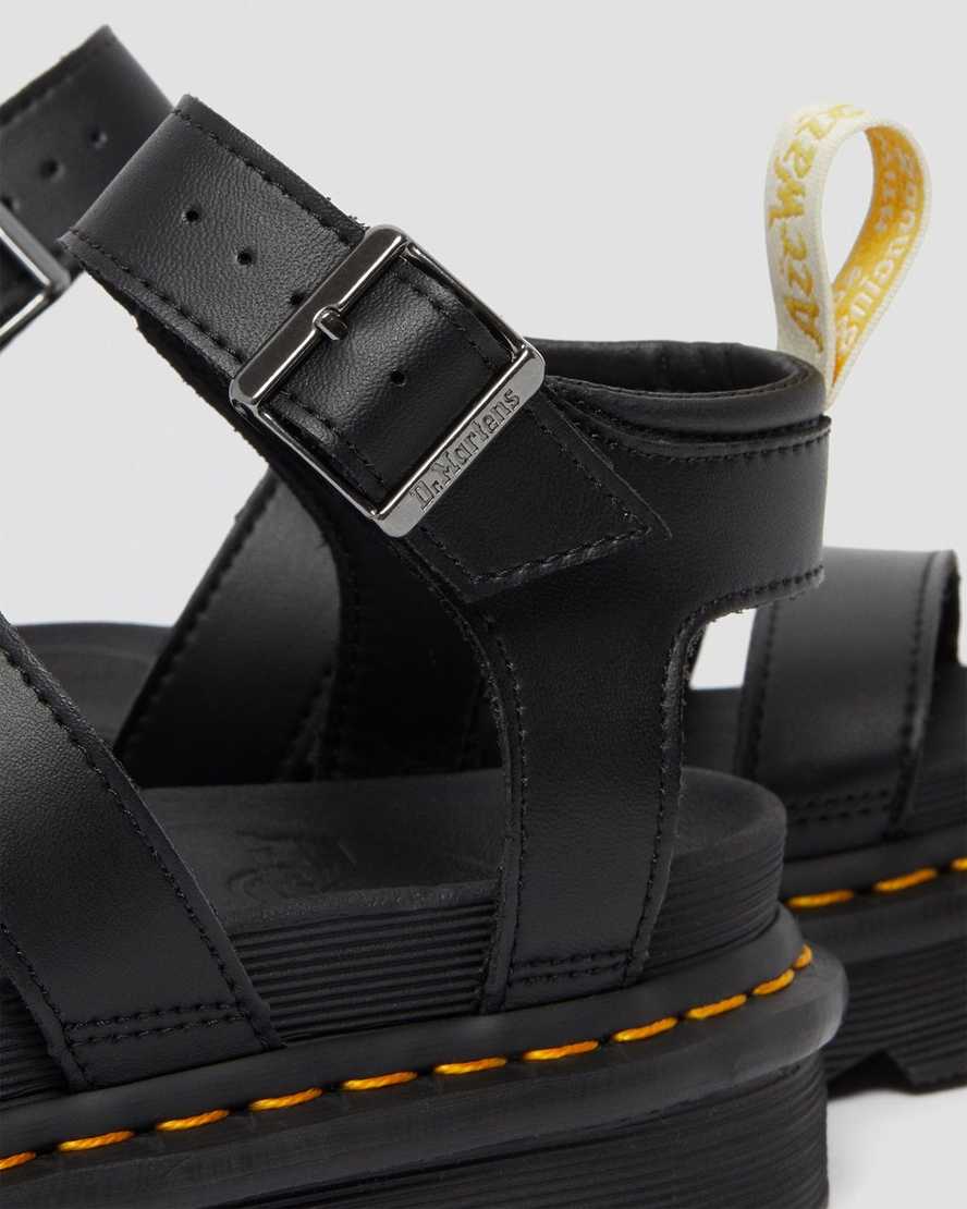 dr. martens blaire felix gladiator sandaler til kvinder i sort