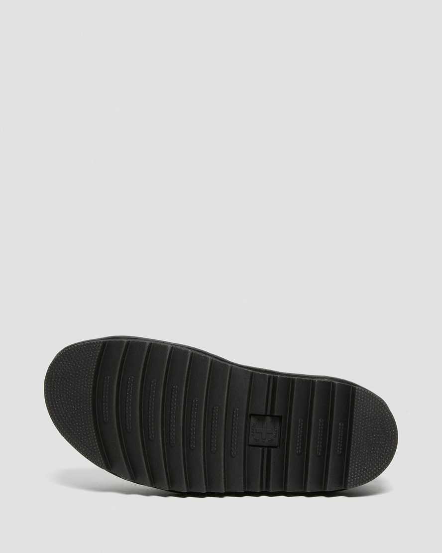 sorte dr martens blaire brando gladiator sandaler til kvinder