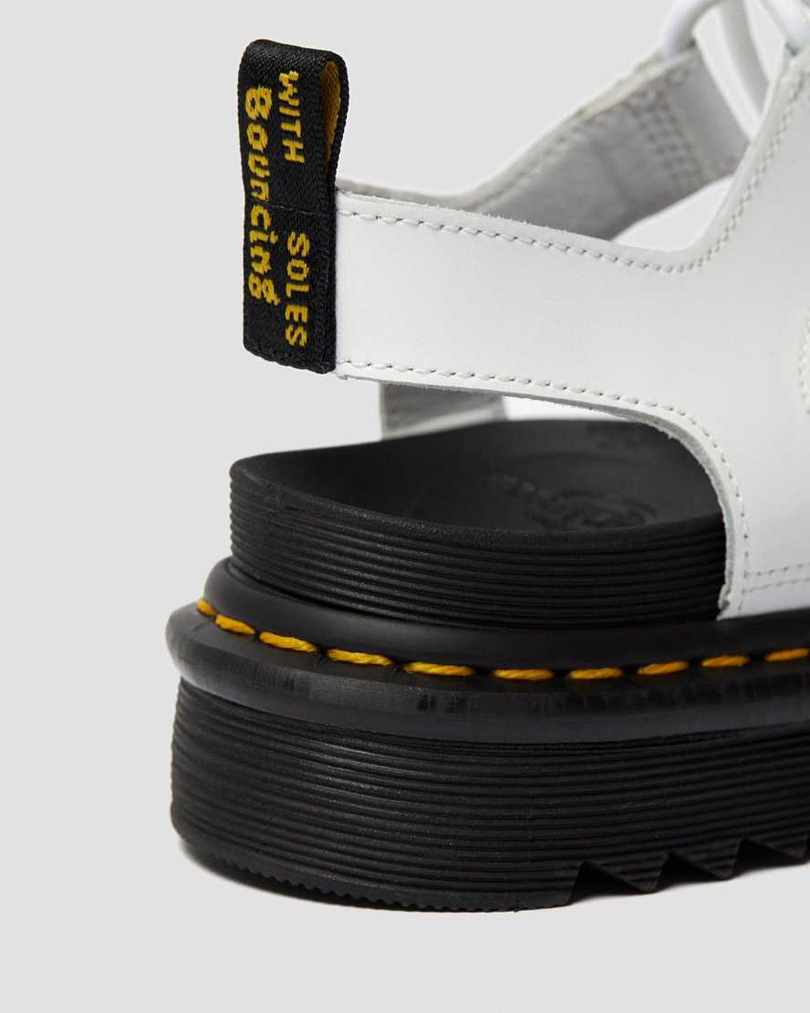 hvide dr martens nartilla gladiator sandaler til dame