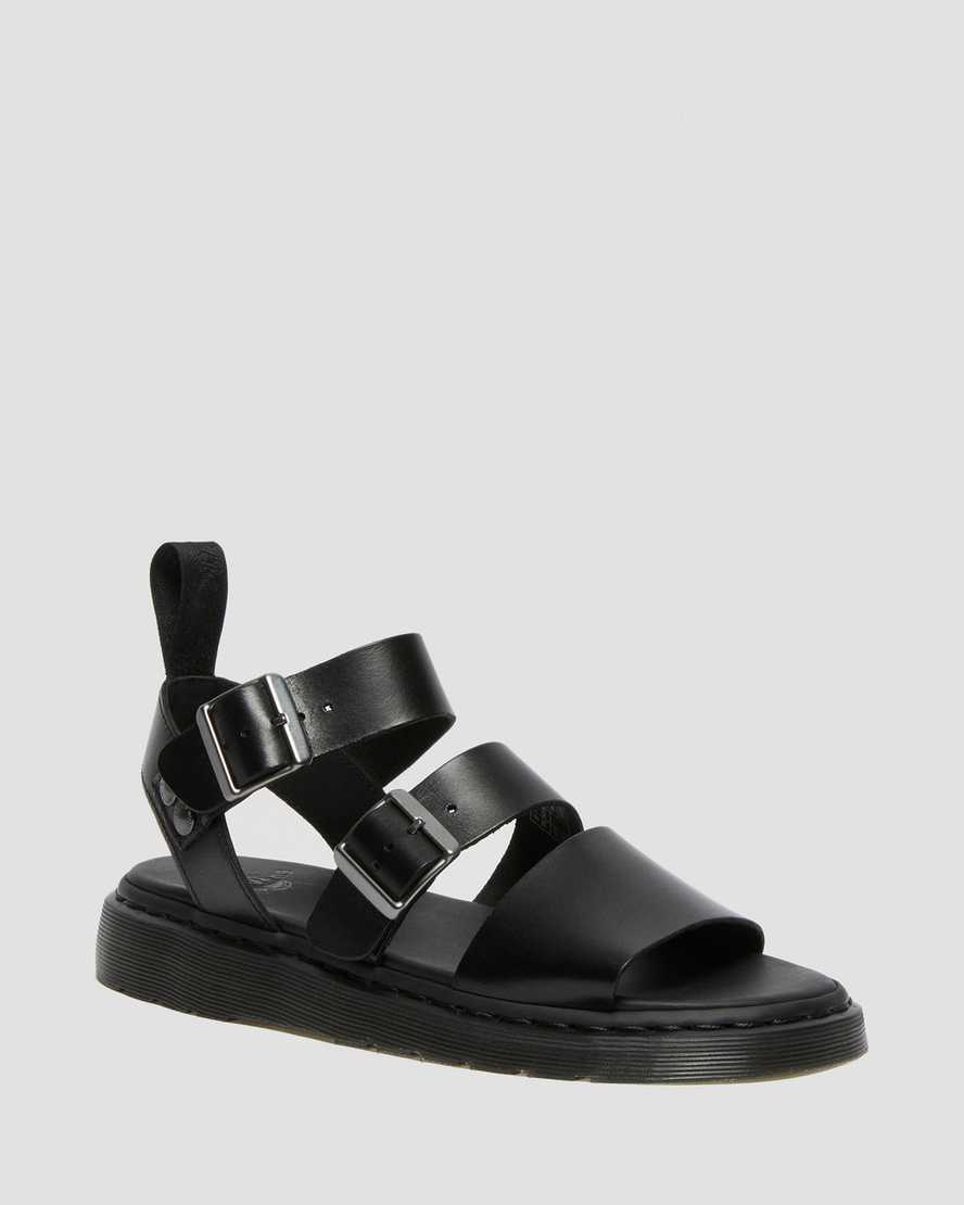dr. martens gryphon brando gladiator sandaler til kvinder i sort