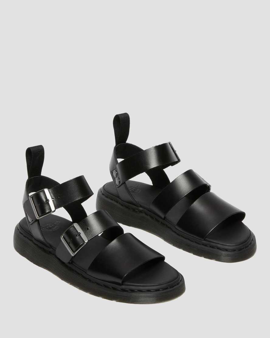 dr. martens gryphon brando gladiator sandaler til kvinder i sort