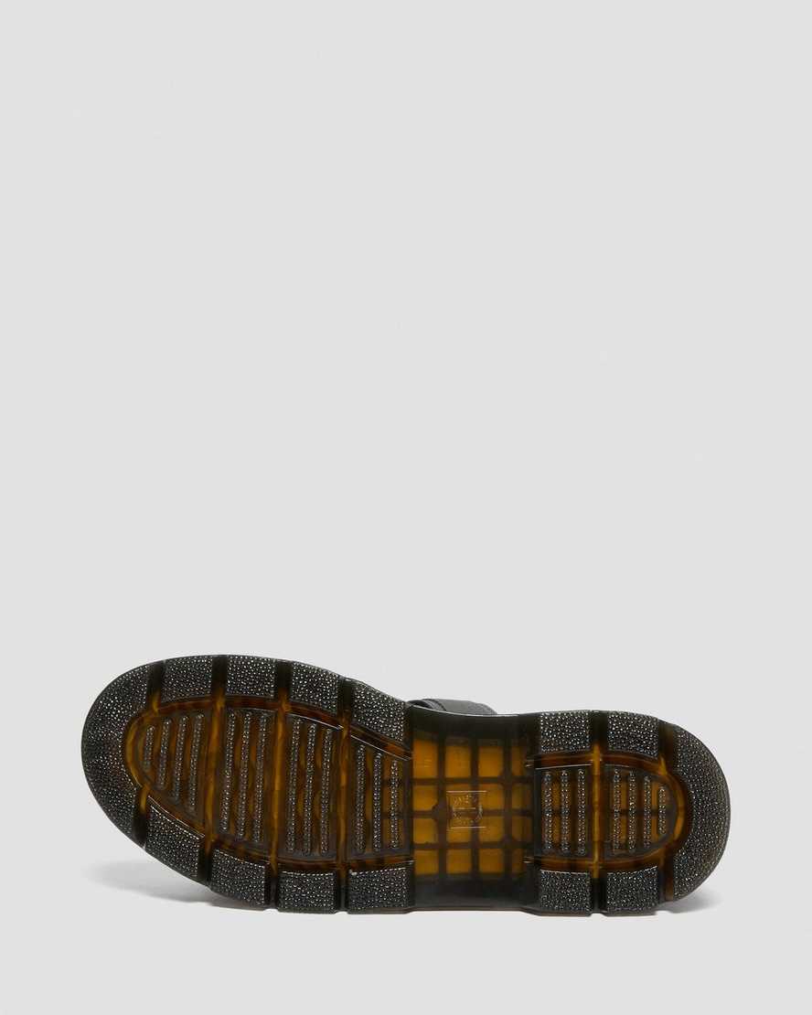 dr. martens pearson webbing sandaler til kvinder i grå