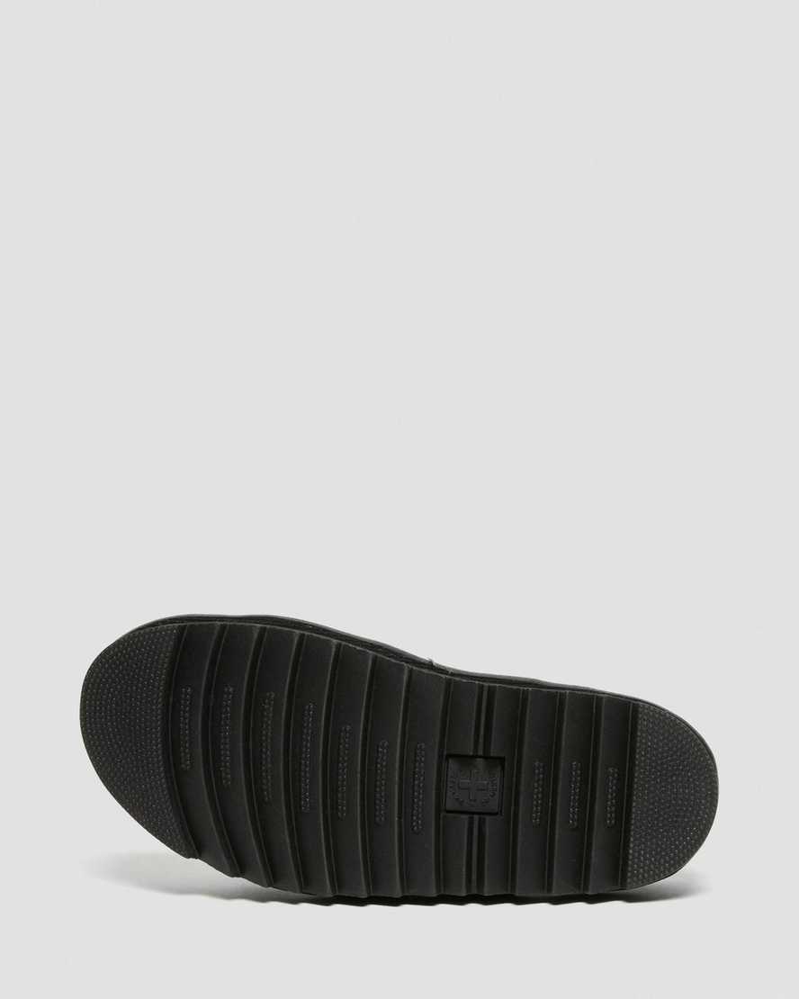 hvide dr martens blaire dame slidesandaler