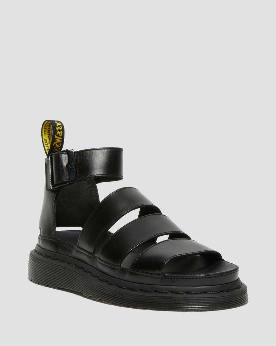 dr. martens clarissa ii sandaler med rem til damer sort