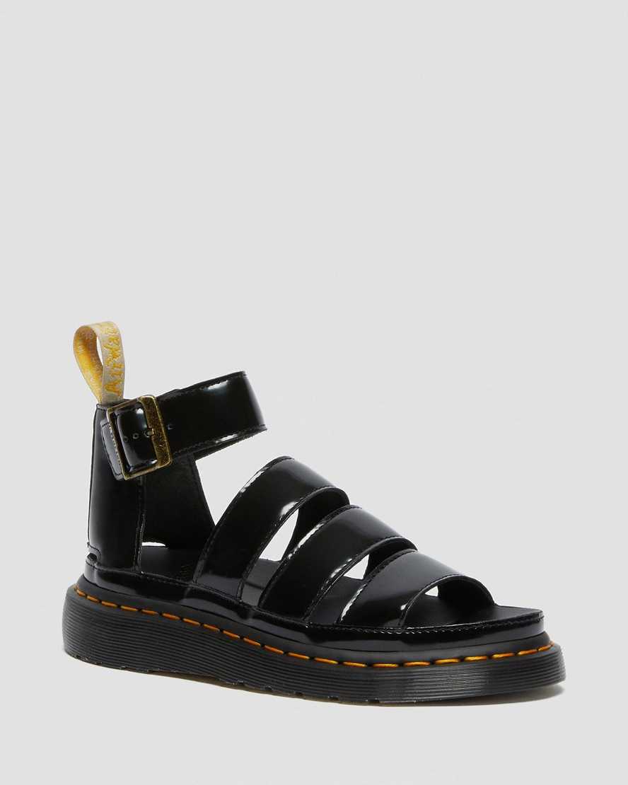 dr. martens clarissa ii sandaler med rem til damer sort