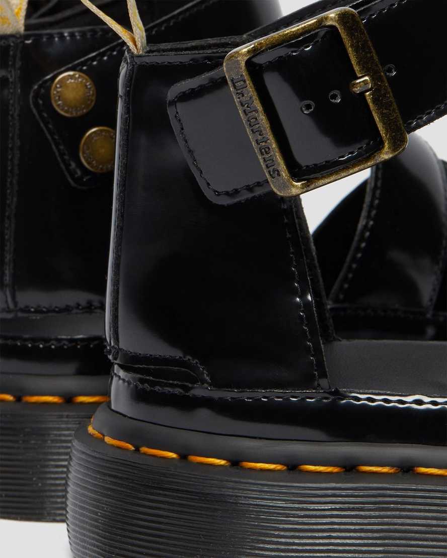 dr. martens clarissa ii sandaler med rem til damer sort